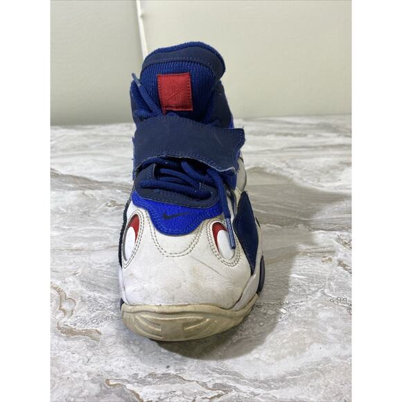 Youth 7 Nike Air Speed Turf Blue And White Style BQ9632-100 - Picture 6 of 11